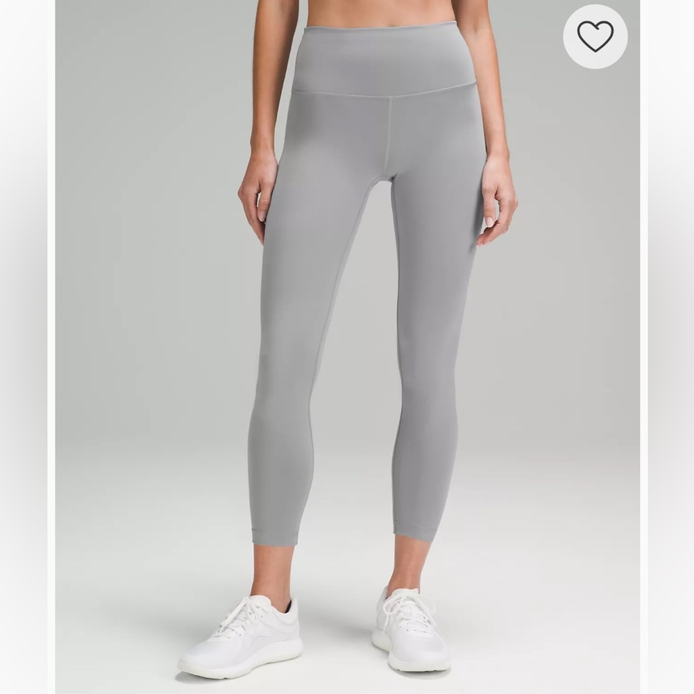 NWT lululemon unlimit hr tight 25" grey